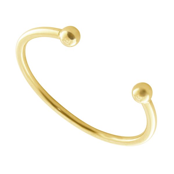 GTB591 - 3mm 9ct Yellow Gold Torq Bangle - Various Sizes