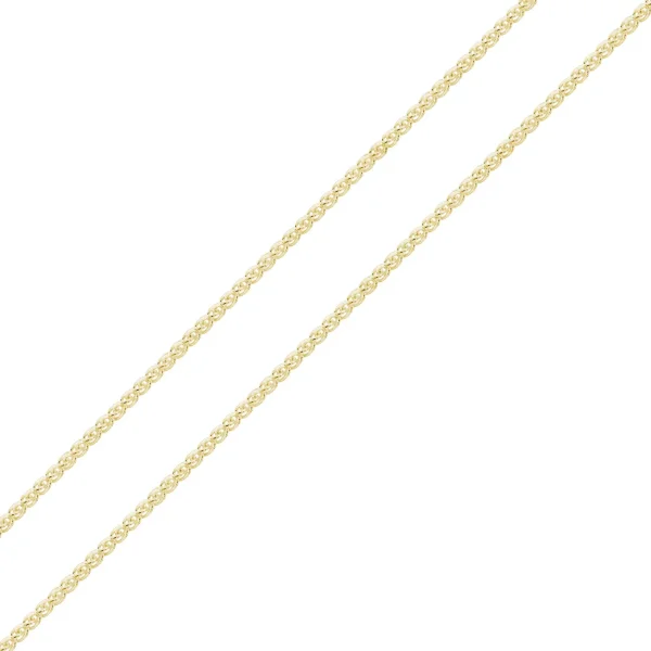 G195 - 9ct Yellow Gold Spiga Pendant Chain – 1.6mm Wide
