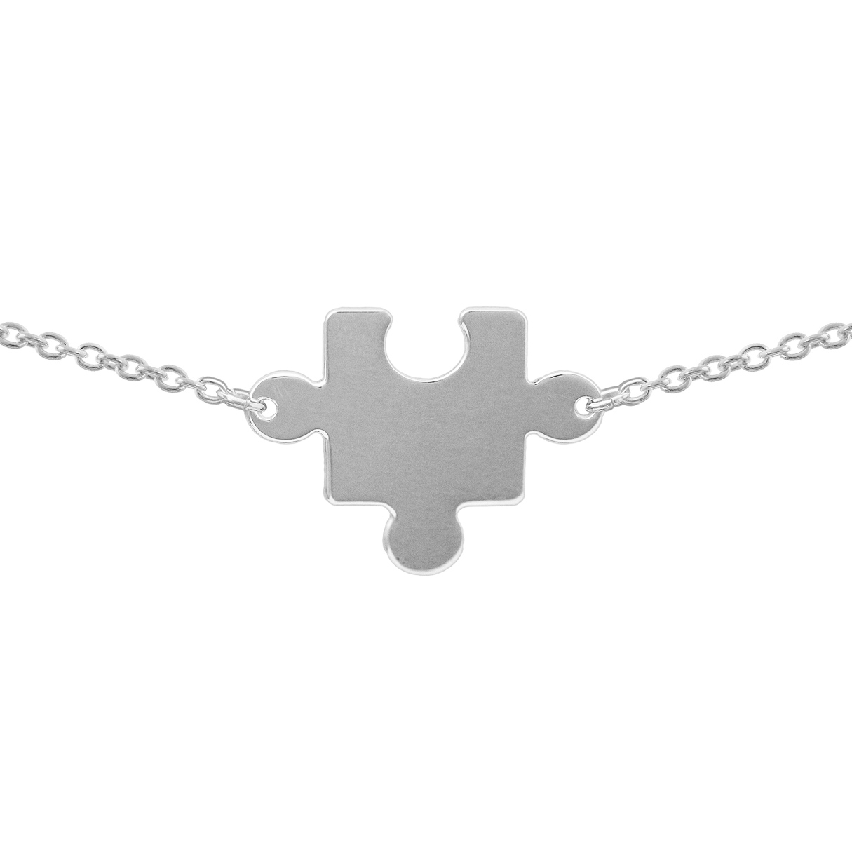 Personalised Puzzle Piece Pendant Necklace