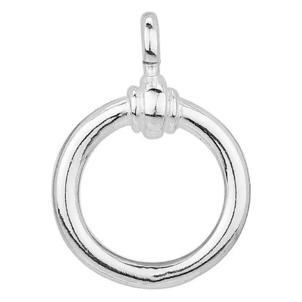 SM009 - Sterling Silver 15mm Ring - Sold Individually