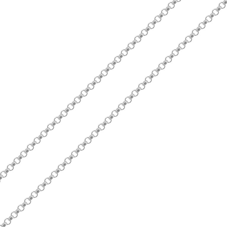 S223 Sterling Silver Flat Wire Round Belcher Chain W J Sutton
