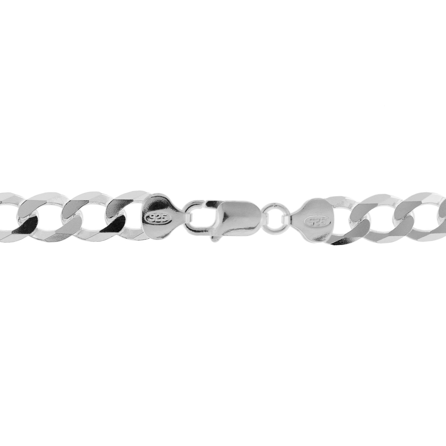 thumbnail image 2 of Trendsmax 6mm Silver Stainless Steel Cuban Curb Chain Necklace For Men – 18-30 Inch Adjustable, Lobster Clasp, Nickel-Free 2 of 5