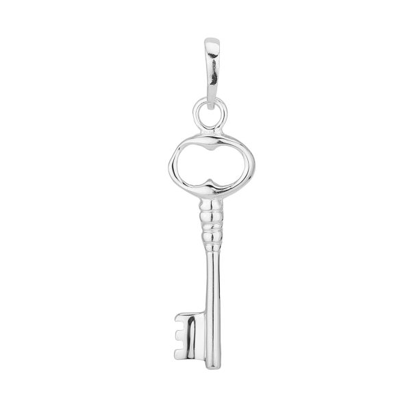 SP447 - Sterling Silver 29.5mm Key Pendant