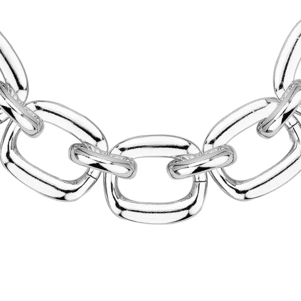 SHM672 - Sterling Silver Handmade Chain – 20mm Wide