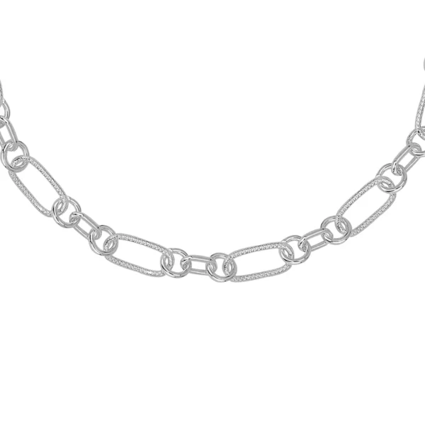 SHM716 - Sterling Silver Handmade Chain with Lobster Clasp – 5.7mm Wide