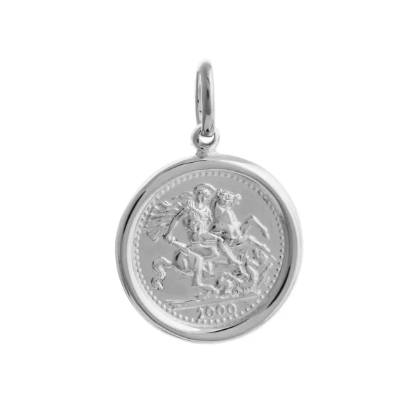 STCVJ - 17mm Sterling Silver Victoria Jubilee Pendant