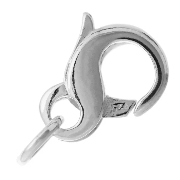 SM-CLASP02 - Sterling Silver 14mm Clasp and Jump Ring - Sold Individually
