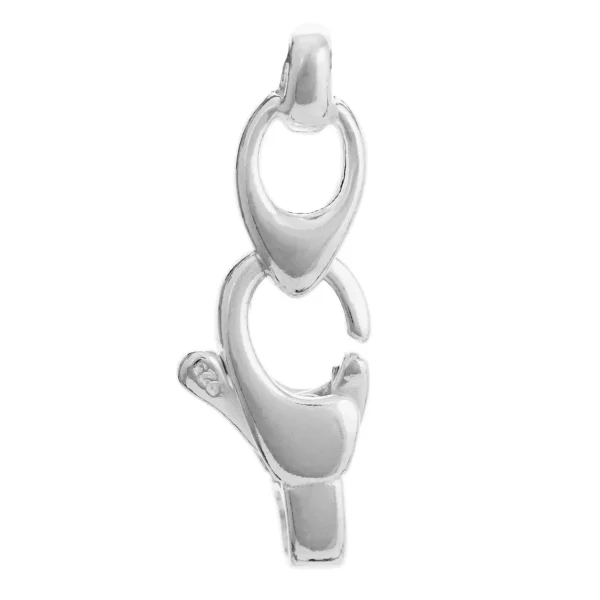 SM-CLASP51 - Sterling Silver 14mm Clasp and Chain End - Sold Individually