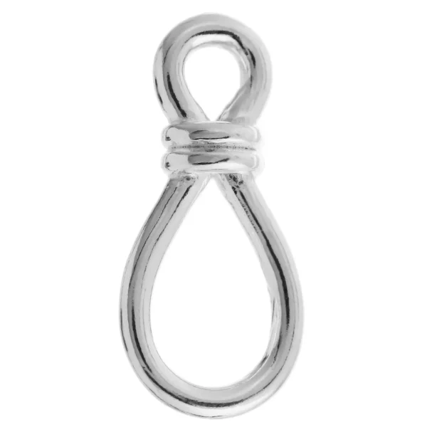 SM071 - Sterling Silver 22mm Chain End - Sold Individually