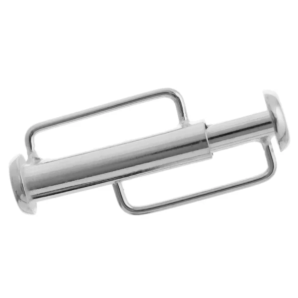 SM095 - Sterling Silver 21mm Chain End - Sold Individually