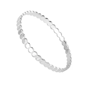 S4171 - Sterling Silver 5.8mm Stacker Bangle – Various Sizes